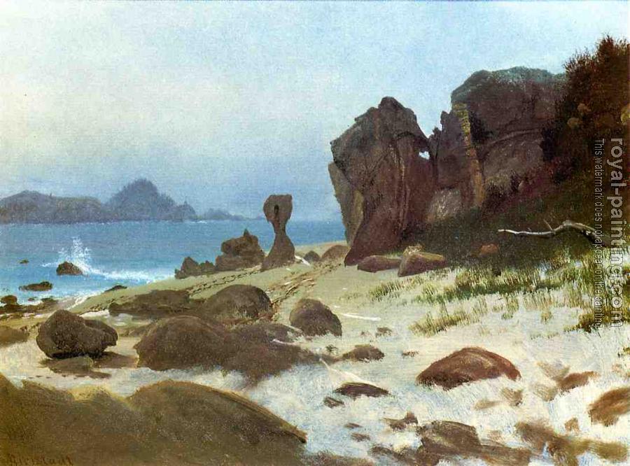 Albert Bierstadt : Bay of Monterey